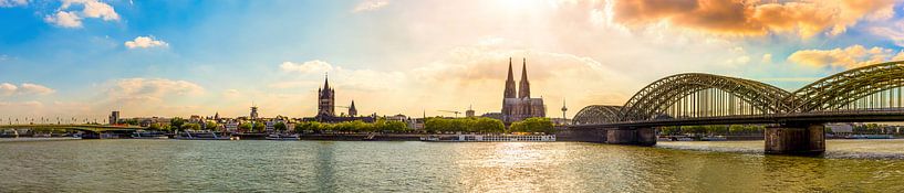 Cologne Panorama by Günter Albers