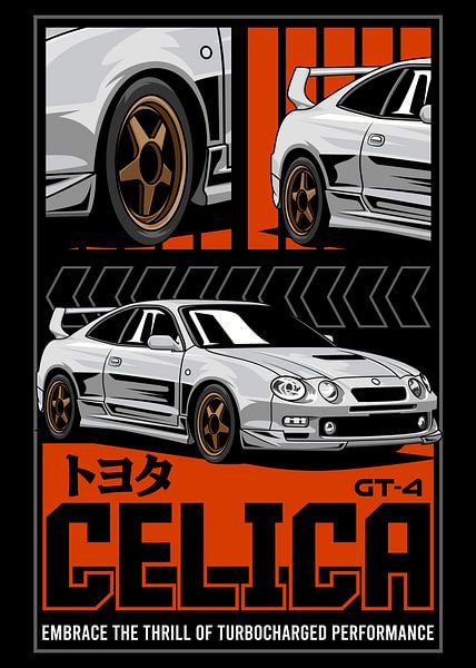 Toyota Celica GT 4 Car by Adam Khabibi