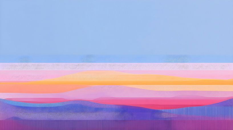 Sonnenschein über dem Horizont: Ein abstrakter Sonnenaufgang von But First Framing