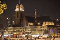 Laurenskerk bij avond