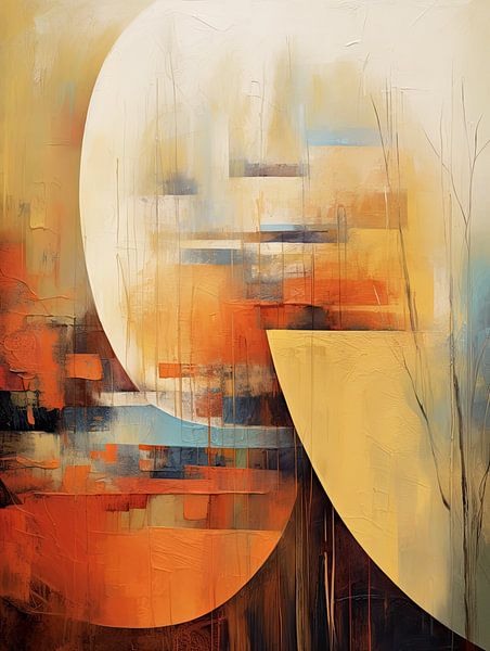 Herbstfarben abstrakt von Bert Nijholt