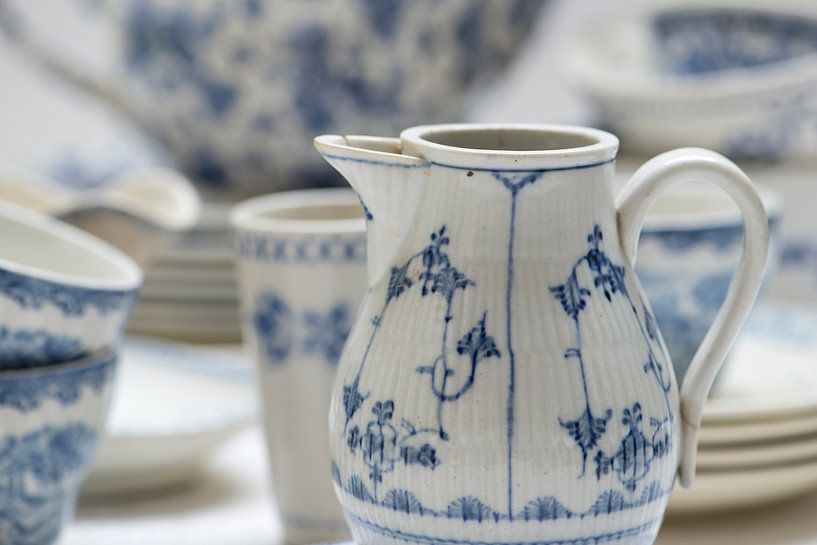 Ancienne boîte bleue par Barbara Brolsma