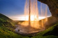 Icelandic waterfall