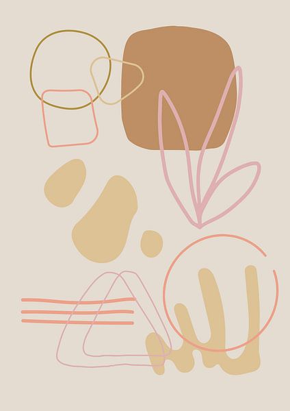 Abstrakter Boho-Stil eklektisch von Studio Allee