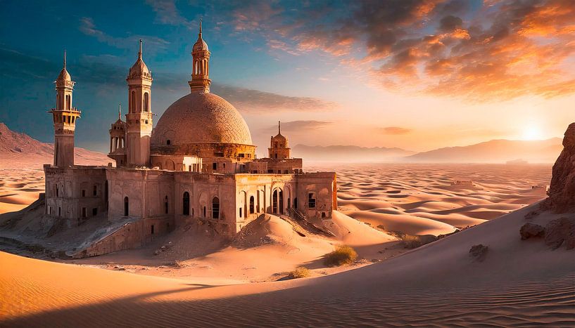 Lost Places Desert with building by Mustafa Kurnaz