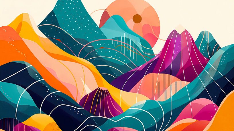 Beautiful mountains by Angel Estevez