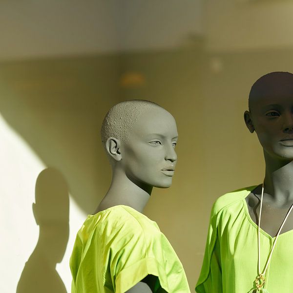 Mannequins in Bruges by Heiko Kueverling