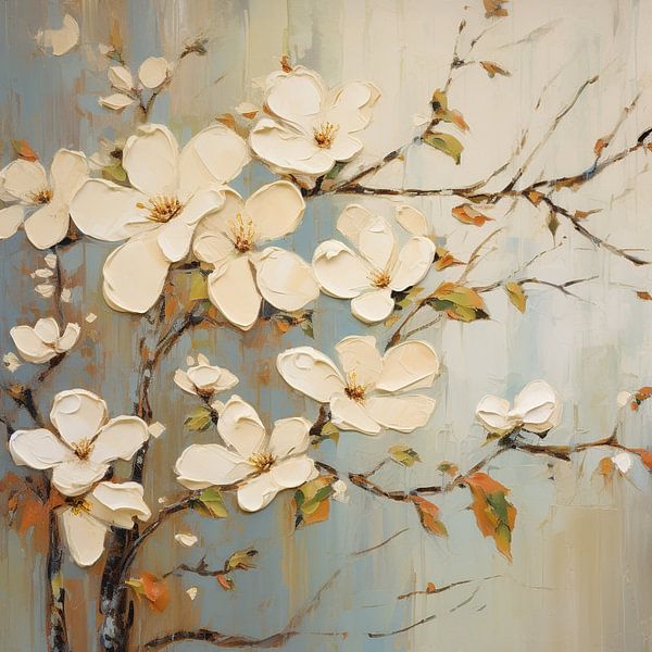 White Flowers by Flower Studio