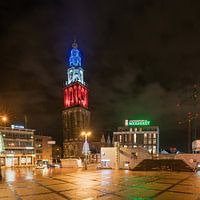 Martinitoren in Franse kleuren