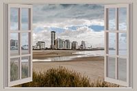 Vue de la fenêtre sur Flushing