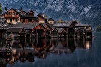 Hallstatts Bootshäuser
