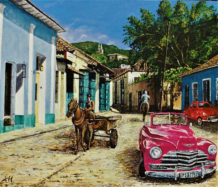 City-Landscape Cuba Trinidad city-landscape Cuba Trinidad by Huber ART