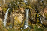 Chutes de Rifle dans le parc d'État de Rifle Falls