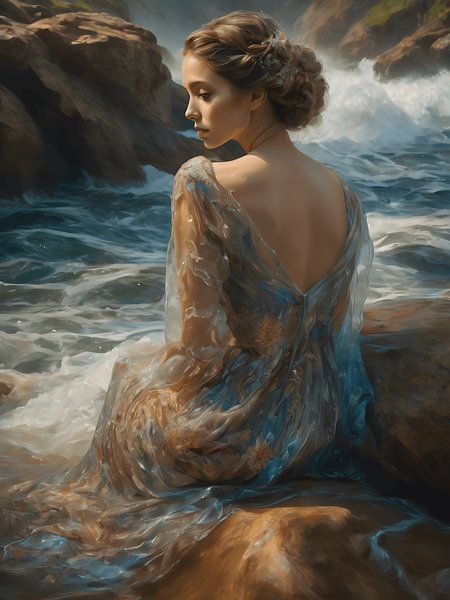 La tranquillité de l'eau par Jolique Arte