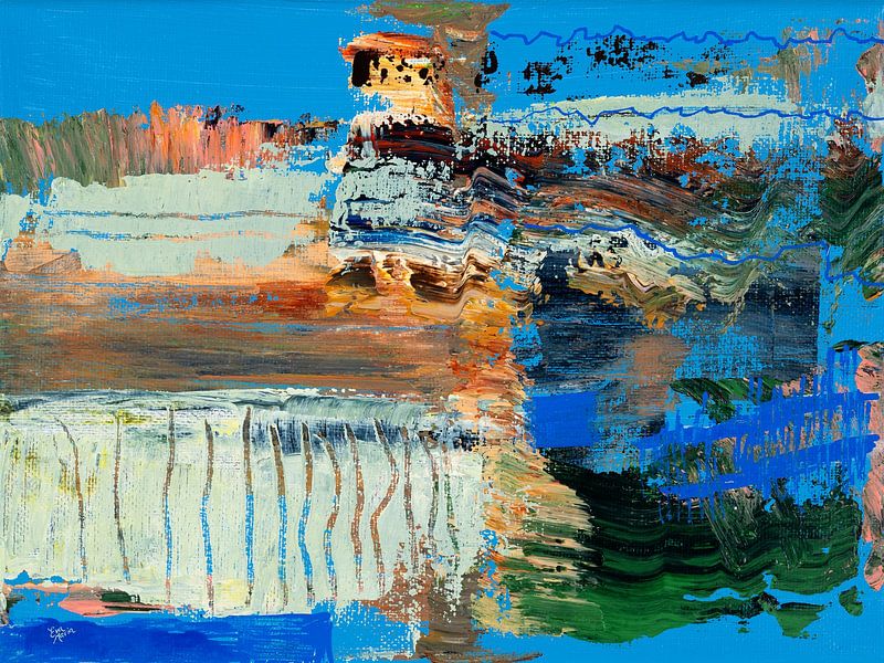 Mer de liberté | Art abstrait par ART Eva Maria