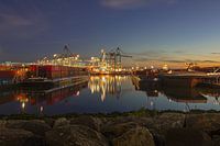 Hafen am Abend