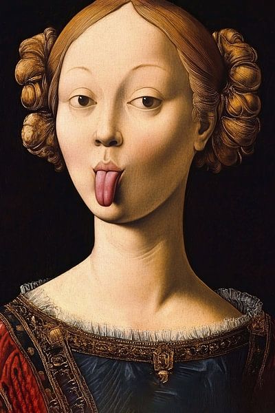 Freche Dame von Dikhotomy