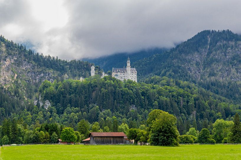 Wunderschönes Alpenpanorama im Allgäu von Oliver Hlavaty