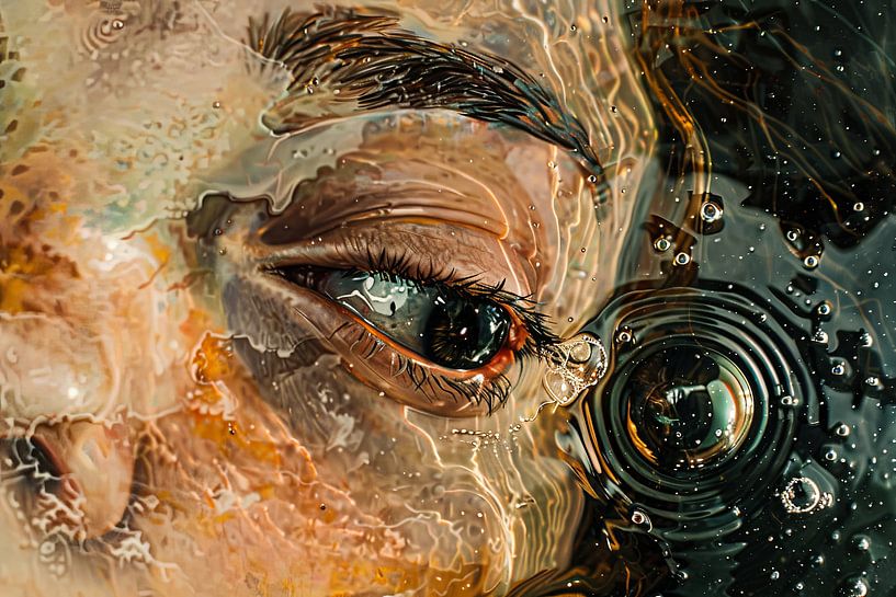 fictional portrait by Egon Zitter