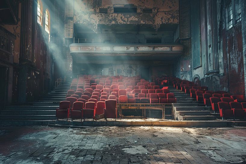 Verlassenes Theater von Poster Art Shop
