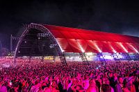 Alpha-Zelt bei Lowlands