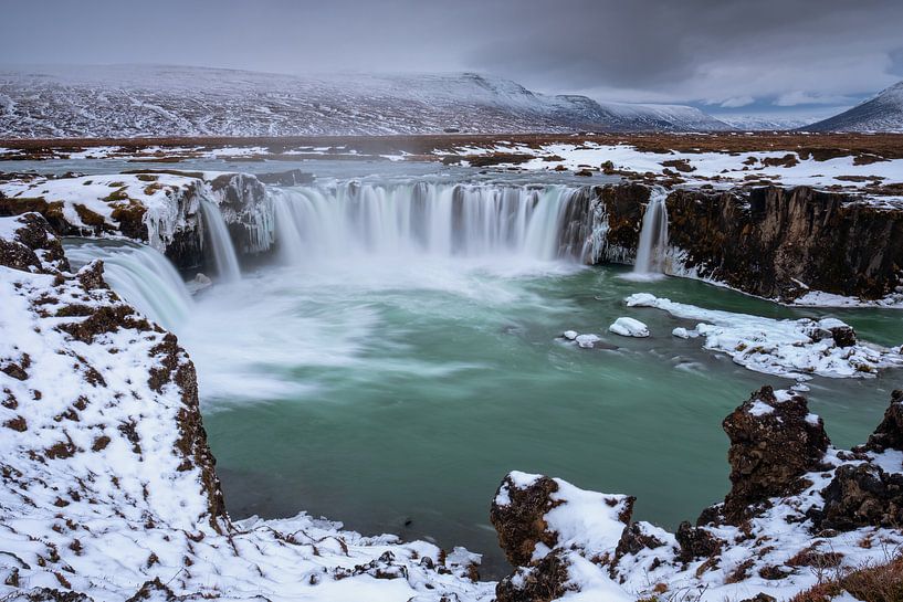 Godafoss-Wasserfall - Island von Jurjen Veerman