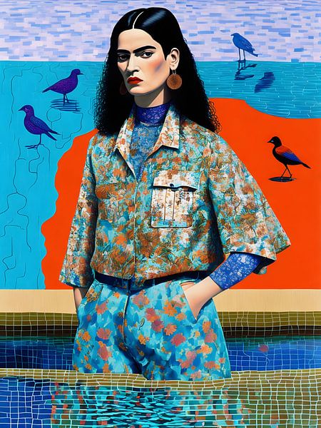 Hommage Frida Paradise 01 von Team W 32 Gallery