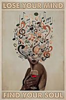 Vintage Music Lose Your Mind Find Your Soul, Music Lover