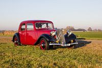 Citroen Traction Avant in natuur