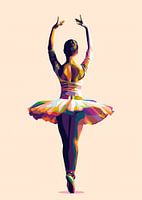 Ballet Pop Art beautiful