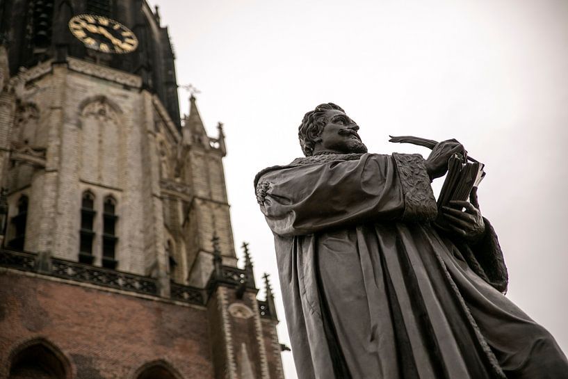 Hugo de Groot voor de Nieuwe Kerk in Delft von Gilbert Gordijn