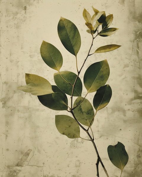 Green Twig No 5 von Treechild