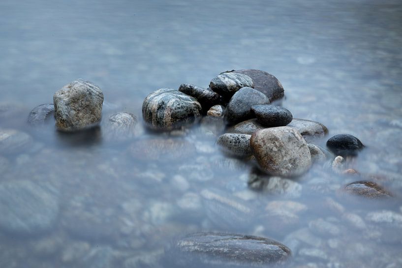 Des rochers dans l'eau par Karijn | Fine art Natuur en Reis Fotografie