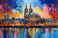 Cologne as if painted