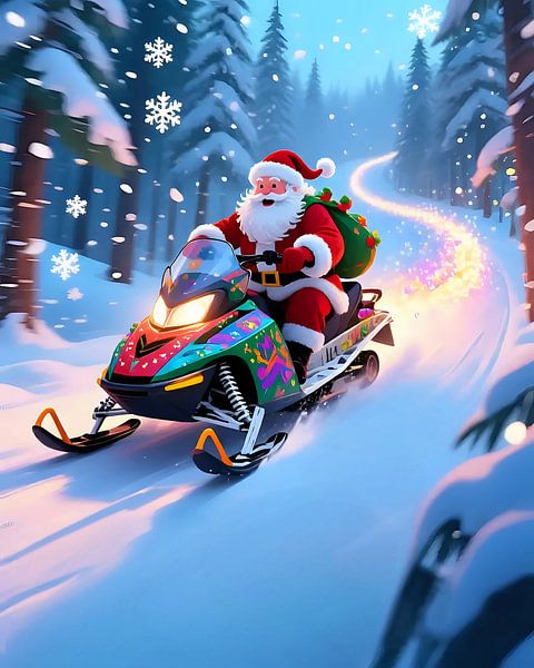 Schneefahrt des Nikolaus von Jean Pierre