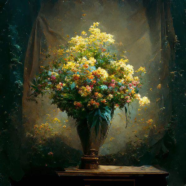 Ocean of Flowers by Sven van der Wal