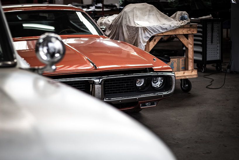Orange Charger by Jaimy van Asperen