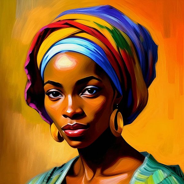 Zainab - portrait of an African woman by All Africa