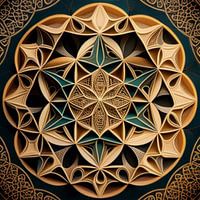 Mandala lié à la terre