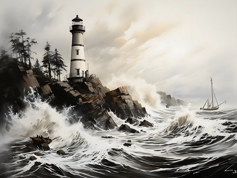 Leuchtturm von PixelPrestige