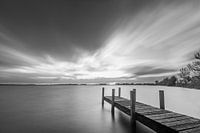 Steiger in zwart wit