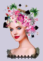 Blume Frau Fantasie Insel