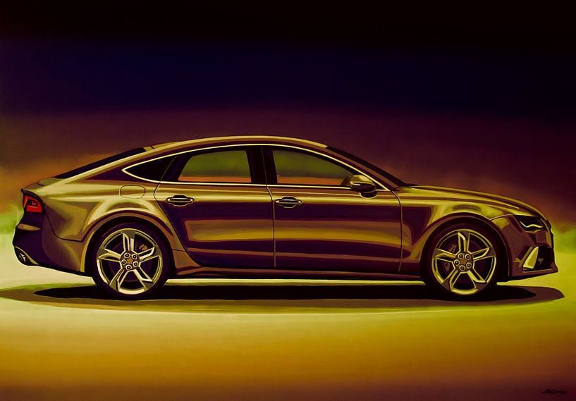 Audi RS7 2013 Mixed Media by Paul Meijering