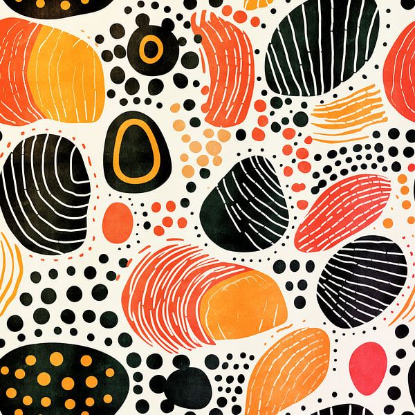 Abstrakte Muscheln am Strand von Whale & Sons