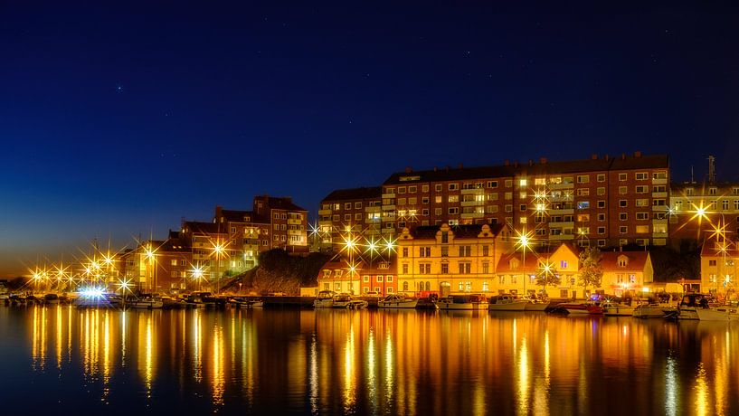 Summer evening after sunset in Karlskrona Sweden by Evert Jan Luchies