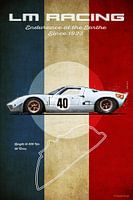 LM Racing Ford GT40 Blue