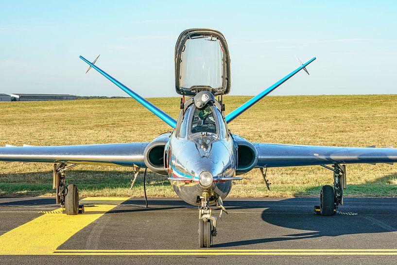 Fouga CM-170R Magister. von Jaap van den Berg
