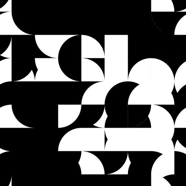 Elegantes Schwarz und Weiß von Conte Monfrey