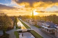 Sonnenuntergang über Wildervank