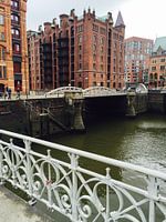 Hamburg Duitsland - Pakhuisdistrict.